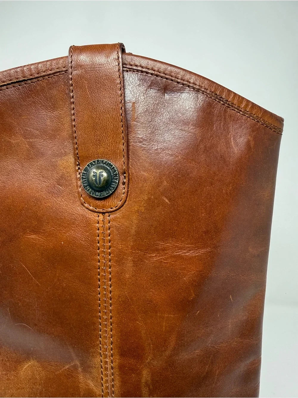 Frye Brown Leather Over-the-Knee Boots